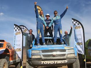 Φωτογραφία για Η ομάδα EV Racing πρώτη στο 24ωρο μαραθώνιο του Μαρόκο.Το Toyo Tires Trophy Truck κερδίζει στο Ράλλυ