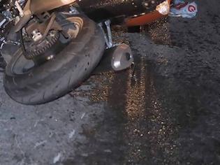 Φωτογραφία για Μυτιλήνη: Τροχαίο ατύχημα με μοτοσικλέτα