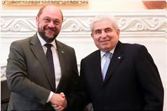 Την προετοιμασία της Κύπρου για την προεδρία της ΕΕ εξήρε ο Σούλτς