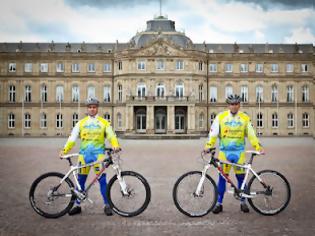 Φωτογραφία για 2 Έλληνες της Γερμανίας θα στείλουν με ποδήλατα μήνυμα αισιοδοξίας!