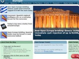 Φωτογραφία για Open Europe: Πιθανή και επωφελής η ελληνική έξοδος, αλλά όχι τώρα