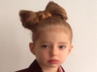 Φωτογραφία για 4χρονη αποβλήθηκε από το σχολείο λόγω κότσου