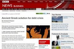 BBC..Άρθρο του Armand D’ Angour : Πώς θα αντιμετώπιζαν οι αρχαίοι Έλληνες την κρίση;