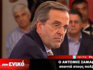 Φωτογραφία για Άγριο ΄ξύλο΄ στον Σαμαρά στο debate με τους πολίτες!