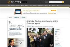 Τρίτη εκλογική αναμέτρηση στην Ελλάδα «βλέπει» το Reuters