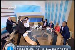 Άγριος καυγάς με ξύλο στον Παπαδάκη - Ο Κασιδιάρης έριξε χαστούκι στην Κανέλλη!