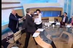 Ο Κασιδιάρης της Χρυσής Αυγής χαστούκισε στον αέρα την Λιάνα Κανέλλη [βίντεο]