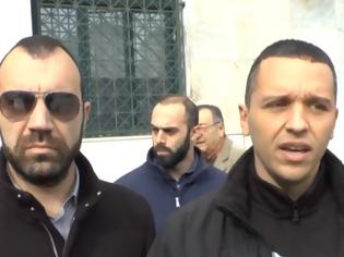 Φωτογραφία για Παρέμβαση Χρυσής Αυγής ενάντια σε δήμαρχο Σκοπίων και Καμίνη: «Κεκλεισμένων των θυρών» η συνάντηση ! [Βίντεο-Εικόνες]