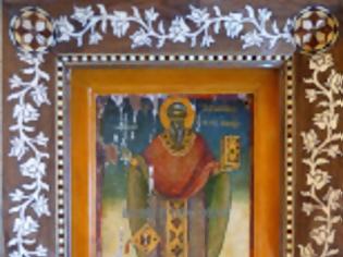 Φωτογραφία για 10222 - Η ιστορική εικόνα του Αγίου Χαραλάμπους της Καλύβης του Αγίου Ακακίου στα Καυσοκαλύβια