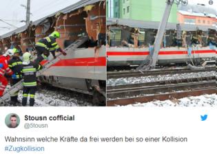 Φωτογραφία για Σύγκρουση τρένων στην Αυστρία: Ένας νεκρός και τουλάχιστον 22 τραυματίες