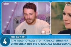 Γιώργος Αγγελόπουλος: Οι πρώτες του δηλώσεις μετά την εμφάνισή του στο Τατουάζ