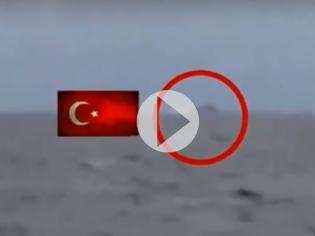 Φωτογραφία για Βίντεο ντοκουμέντο: Δείτε την τουρκική φρεγάτα «Barbaros» στα ανοιχτά του Καφηρέα [video]