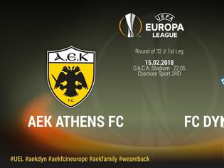 Φωτογραφία για AEK - Ντιναμό Κιέβου [0 - 1]