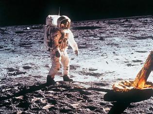 Φωτογραφία για Απόλλων 11, ο άνθρωπος στη Σελήνη