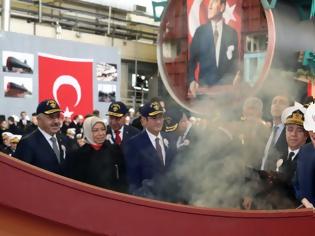 Φωτογραφία για Ξεκίνησε η ναυπήγηση του τουρκικού υποβρυχίου TCG Muratreis (S-332)