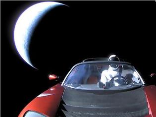 Φωτογραφία για Βιοαπειλή για τον Άρη το Tesla Roadster που μεταφέρει ο Falcon Heavy