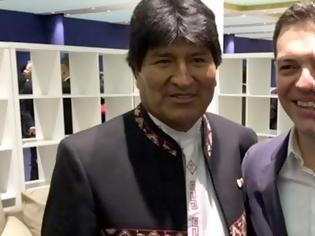 Φωτογραφία για Στην Αθήνα ο Πρόεδρος της Βολιβίας, Εβο Μοράλες- Θα συναντηθεί με τον Τσίπρα