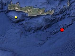 Φωτογραφία για Σεισμική δόνηση 4,1 Ρίχτερ στο θαλάσσιο χώρο νότια του Λασιθίου