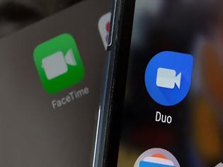 Φωτογραφία για Google Duo vs FaceTime