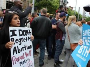 Φωτογραφία για Διαδήλωση κατά των αμβλώσεων στο Δουβλίνο