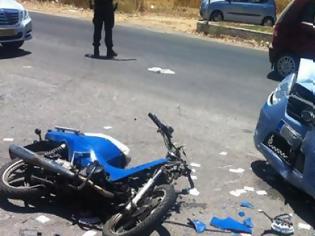 Φωτογραφία για Τροχαίο στην Πάφο: 49χρονος μοτοποδηλάτης συγκρούστηκε με αυτοκίνητο