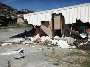 Φωτογραφία για Κρήτη: Τεράστιες καταστροφές σε σκοπευτήριο του Ηρακλείου [photow]