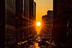 Chicagohenge: Equinox in an Aligned City