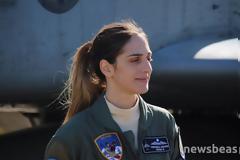 Η Ελληνίδα πιλότος Φάντομ που εντυπωσίασε τους προσκεκλημένους της «Ηνίοχος 2018»