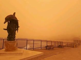 Φωτογραφία για «Σαχάρα» η Κρήτη: Δέκα φορές πάνω από το κανονικό η αφρικανική σκόνη