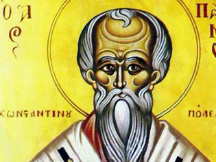 Φωτογραφία για Ο άγιος ιερομάρτυρας Παρθένιος, Πατριάρχης Κωνσταντινουπόλεως