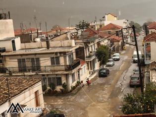 Φωτογραφία για Έριξε χαλάζι χθες το απόγευμα στον ΑΣΤΑΚΟ (ΦΩΤΟ: Make art)