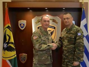 Φωτογραφία για Επίσκεψη στο ΓΕΣ του Υπασπιστή Διοίκησης του Training and Doctrine Command (TRADOC) του Στρατού των ΗΠΑ
