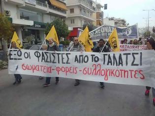 Φωτογραφία για Μαχητικές ήταν οι αντιφασιστικές διαδηλώσεις σε Γαλάτσι και Καλλιθέα κατα των επιθέσεων σε μέλη της ΚΕΕΡΦΑ