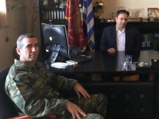 Φωτογραφία για Συνάντηση Δημάρχου Βέροιας με το νέο Διοικητή της 1ης Μεραρχίας Πεζικού Υποστράτηγο Πέτρο Δεμέστιχα
