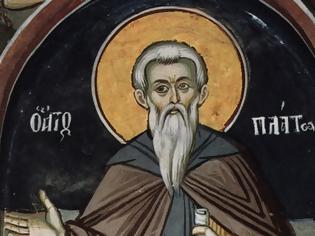 Φωτογραφία για Saint Plato the Studite (+ 814)