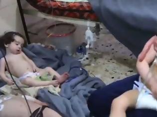 Φωτογραφία για Βίντεο σοκ από τη «χημική επίθεση» στην Ανατολική Γούτα - Δηλητηριάστηκαν δεκάδες παιδιά
