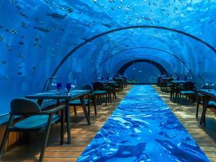 Φωτογραφία για Αυτό το υποβρύχιο εστιατόριο σας κόβει την ανάσα