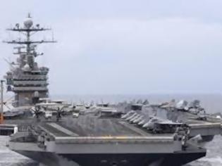 Φωτογραφία για Οι ΗΠΑ στέλνουν αεροπλανοφόρο και 7 πολεμικά πλοία στη Μεσόγειο