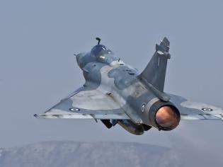 Φωτογραφία για Πτώση μαχητικού αεροσκάφους Mirage 2000-5 στη Σκύρο - Νεκρός ο πιλότος
