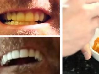 Φωτογραφία για Καταπληκτικό - Αυτός ο άνδρας μας δείχνει πως να λευκάνουμε μόνοι τα δόντια μας - Θα το κάνετε σίγουρα [photos]