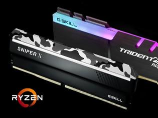 Φωτογραφία για Ryzen 2000 Series CPUs από τη G.Skill