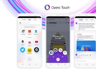 Φωτογραφία για Opera Touch: Νέος mobile web browser με έμφαση στη χρήση με ένα χέρι και άμεση επικοινωνία με την desktop έκδοση [video]