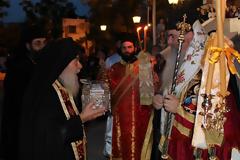Η Καλαμαριά υποδέχθηκε την Κάρα του Αγίου Παντελεήμονος (φωτογραφίες)