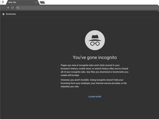 Φωτογραφία για Το Incognito Mode δεν σας κάνει «αόρατους»