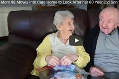 Συγκινητικό: Μητέρα 98 ετών μπαίνει σε γηροκομείο για να φροντίσει τον 80χρονο γιο της