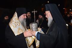 Υποδοχή κάρας της Οσίας Υπομονής στη Μητρόπολη Λεμεσού (φωτογραφίες)