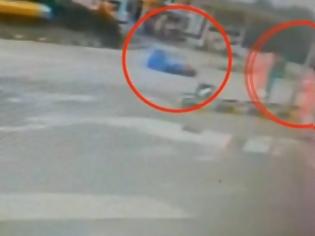 Φωτογραφία για Σοκαριστικό τροχαίο στην Καρδίτσα: 19χρονος έκανε αναστροφή στην μέση του δρόμου