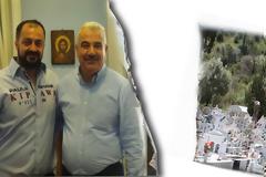 Ο Δήμαρχος Ξηρομέρου ΕΡ. ΓΑΛΟΥΝΗΣ, εκφράζει τις ευχαριστίες του στον ΑΠΟΣΤΟΛΟ Ν. ΠΑΝΤΑΖΗ, για τη ΔΩΡΕΑ ΑΚΙΝΗΤΟΥ για την Επέκταση και Δημιουργία Νέου χώρου Νεκροταφείου Αστακού