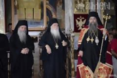 10598 - Ο μητροπολίτης Λευκάδος Θεόφιλος στη Μονή Ξενοφώντος του Αγίου Όρους (φωτογραφίες)