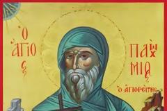 Οσιομάρτυς Παχώμιος ο Αγιορείτης, θεραπευτής της ημικρανίας! († 7 Μαΐου)